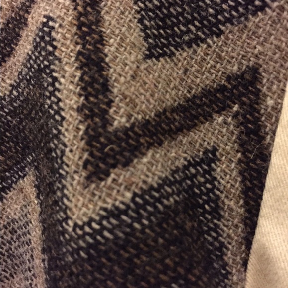 Vintage Forever 21 Tan Tribal Geometric Print Anorak ZIP Up Jacket XSmall EUC - Picture 2 of 4